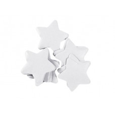 TCM FX Metallic Confetti Stars 55x55mm, silver , 1kg 