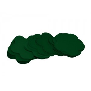 TCM FX Slowfall Confetti Flowers 55x55mm, dark green, 1kg 