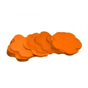 TCM FX Slowfall Confetti Flowers 55x55mm, orange, 1kg 