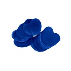 TCM FX Slowfall Confetti Hearts 55x55mm, blue, 1kg 