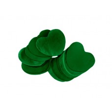 TCM FX Slowfall Confetti Hearts 55x55mm, green, 1kg 