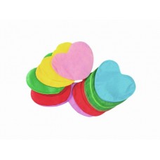 TCM FX Slowfall Confetti Hearts 55x55mm, multicolor, 1kg 