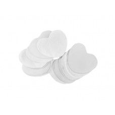 TCM FX Slowfall Confetti Hearts 55x55mm, white, 1kg 