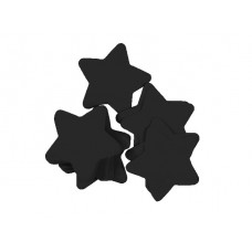 TCM FX Slowfall Confetti Stars 55x55mm, black, 1kg 