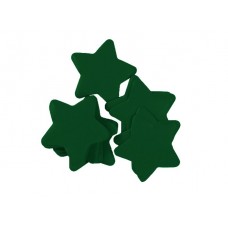 TCM FX Slowfall Confetti Stars 55x55mm, dark green, 1kg 