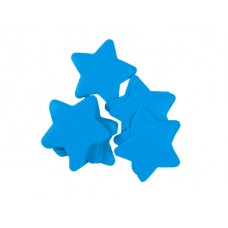TCM FX Slowfall Confetti Stars 55x55mm, light blue, 1kg 