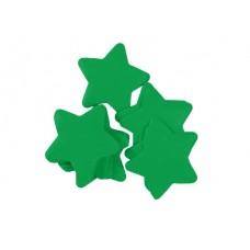 TCM FX Slowfall Confetti Stars 55x55mm, light green, 1kg 