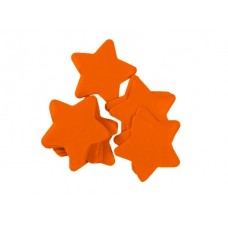 TCM FX Slowfall Confetti Stars 55x55mm, orange, 1kg 
