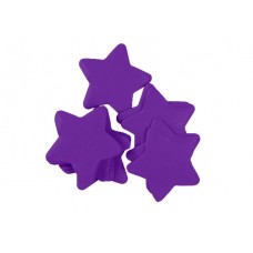 TCM FX Slowfall Confetti Stars 55x55mm, purple, 1kg 