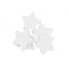 TCM FX Slowfall Confetti Stars 55x55mm, white, 1kg 