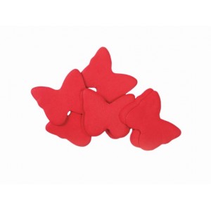 TCM FX Slowfall Confetti Butterflies 55x55mm, red, 1kg 