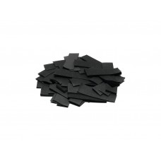 TCM FX Metallic Confetti rectangular 55x18mm, black, 1kg 