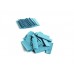 TCM FX Slowfall Confetti rectangular 55x18mm, light blue, 1kg , TCM FX