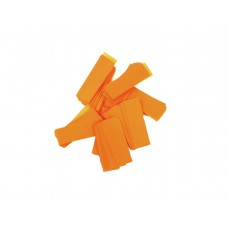 TCM FX Slowfall Confetti rectangular 55x18mm, neon-orange, uv active, 1kg 