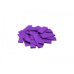 TCM FX Slowfall Confetti rectangular 55x18mm, purple, 1kg , TCM FX