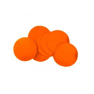 TCM FX Slowfall Confetti round 55x55mm, orange, 1kg 