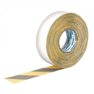 5804 - Anti-Slip Adhesive Tape black/yellow 50mm x 18m, ADAM HALL