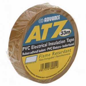 5808 BRW - PVC Insulating Tape brown 19 mm x 33m, ADAM HALL