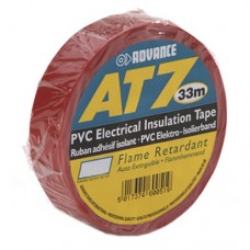 5808 RED - PVC Insulating Tape red 19 mm x 33m