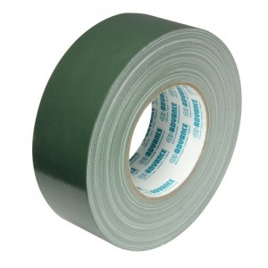 58180 ARMY - Waterproof, bronze-green PE-coated textile tape 50mm x 50m, ADAM HALL