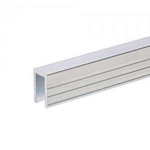 6200 - Aluminium Capping Channel for 7 mm Dividing Wall, ADAM HALL
