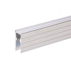 6220 - Aluminium Capping and Base Channel for 9.5 mm Dividing Walls, ADAM HALL