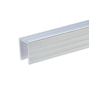 6240 - Aluminium Capping Channel for 9.5 mm Dividing Wall, ADAM HALL
