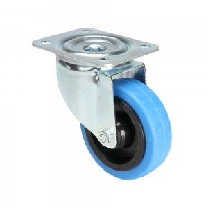 37033 - Swivel Castor 100 mm with blue Wheel, ADAM HALL