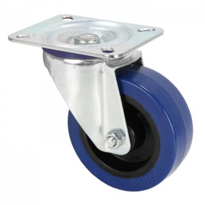 372151 - Swivel Castor 100 mm with blue Wheel, ADAM HALL