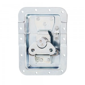 17251 SP - Butterfly Latch large with Spring cranked 14 mm deep padlockable, ADAM HALL