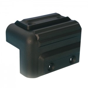 4009 - Cabinet Corner plastic stackable black, ADAM HALL
