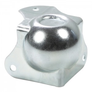 41263 - Ball Corner medium cranked 30 mm with integrated Corner Brace 40 mm with Stacking Dimple, ADAM HALL
