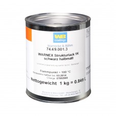 0131 - Texture Paint black 1 kg Warnex