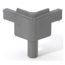 Q 4502 MMG - Corner for Lid Location male medium grey