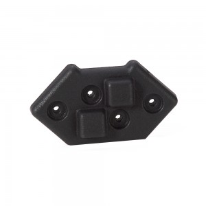 4939 - Plastic Stacking Foot for Corner Mounting, ADAM HALL