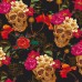 Imageboard 9.5 SKULLS COLOUR - Birch plywood with a skull and crossbones motif multicoloured 9.5 mm, ADAM HALL