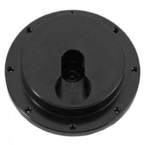 57061 - Flying Plate black for 57071 D-Ring, ADAM HALL