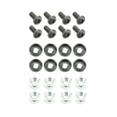 5924 M8 AH - Mounting Kit for two 19" Units with Hex Nuts M6