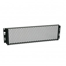 87447 - 19" Cover with punched hole front, 3U, coarse