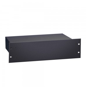 87409 V - 19" Housing 3 U rackmount with Vent Slots, ADAM HALL