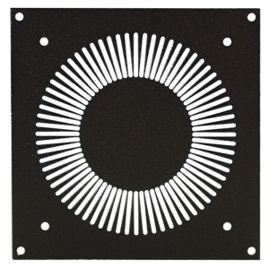8769 - Mounting Plate for 8762 Axial Fan in Cast Housing, ADAM HALL