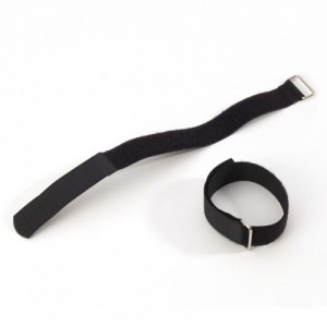 VR 1616 BLK - Hook and Loop Cable Tie 160 x 16 mm black, ADAM HALL