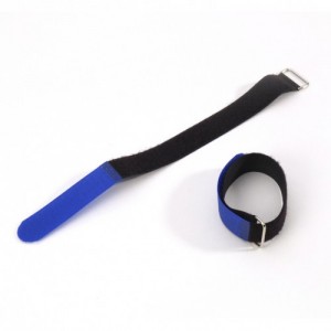 VR 4040 BLU - Hook and Loop Cable Tie 400 x 38 mm blue, ADAM HALL