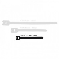 VT 2215 - Hook and Loop Cable Tie 150 x 22 mm black