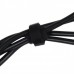 VT 2520 - Hook and Loop Cable Tie 200 x 25 mm black, ADAM HALL