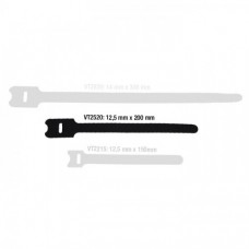 VT 2520 - Hook and Loop Cable Tie 200 x 25 mm black