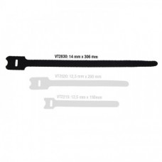 VT 2830 - Hook and Loop Cable Tie 306 x 28 mm black