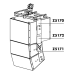 Трубный хомут для TV spigot, d&b audiotechnik