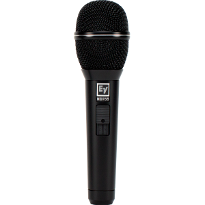 ND76S , Кардиоидный динамический вокальный микрофон с выключателем, ELECTRO-VOICE