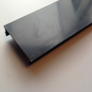 VC-Dot 9 Aluminium Profile Cover Black 2m, MARTIN